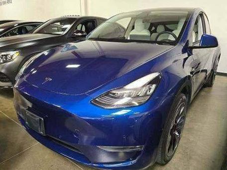 TESLA MODEL Y 2021 5YJYGDED4MF110543 image